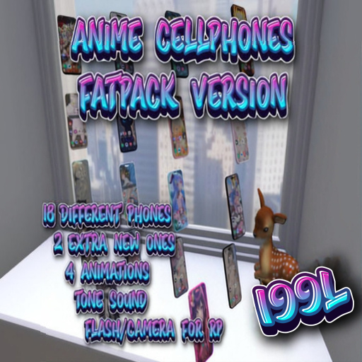 [F&B] Anime Cellphones