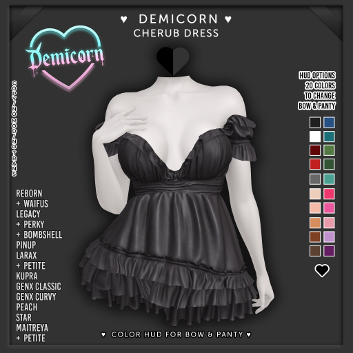 DEMICORN - CHERUB DRESS - No1