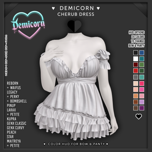 DEMICORN - CHERUB DRESS - No2