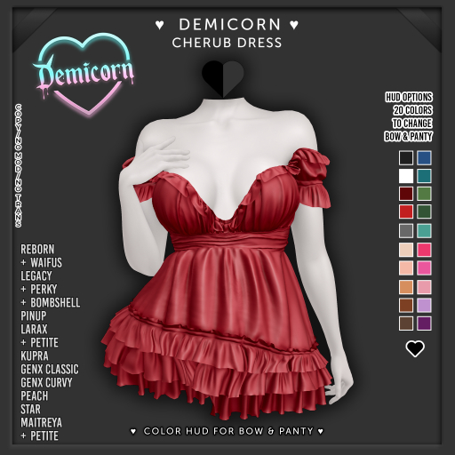 DEMICORN - CHERUB DRESS - No4