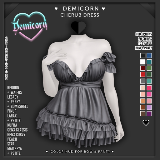 DEMICORN - CHERUB DRESS - No5