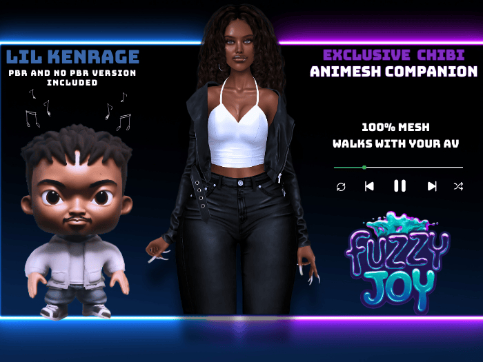 Fuzzyjoy - Lil Kenrage Animesh Companion