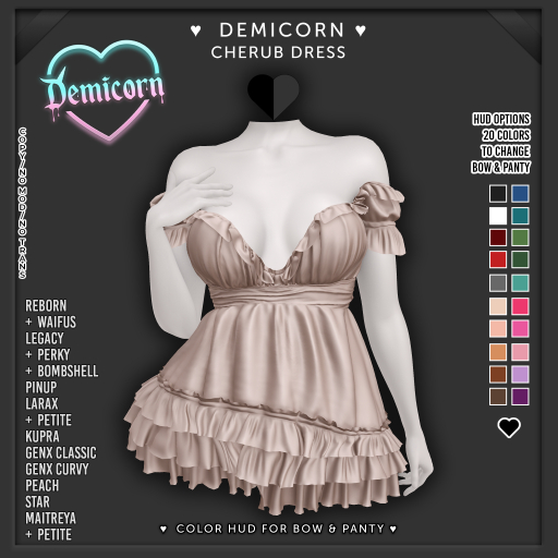 DEMICORN - CHERUB DRESS - No6