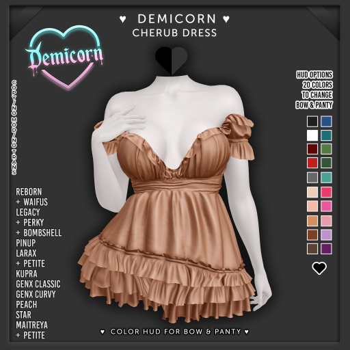 DEMICORN - CHERUB DRESS - No8