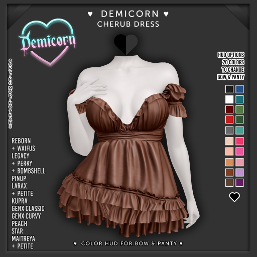 DEMICORN - CHERUB DRESS - No9