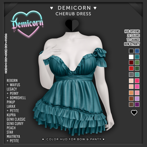 DEMICORN - CHERUB DRESS - No12