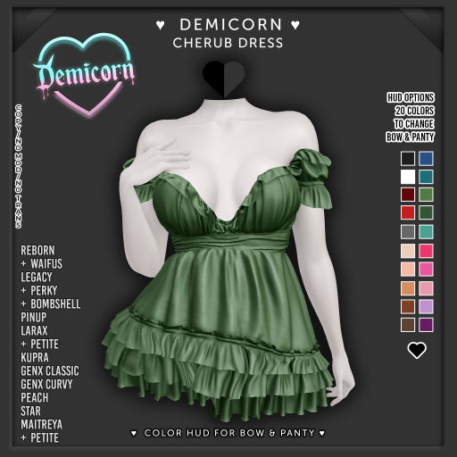 DEMICORN - CHERUB DRESS - No13