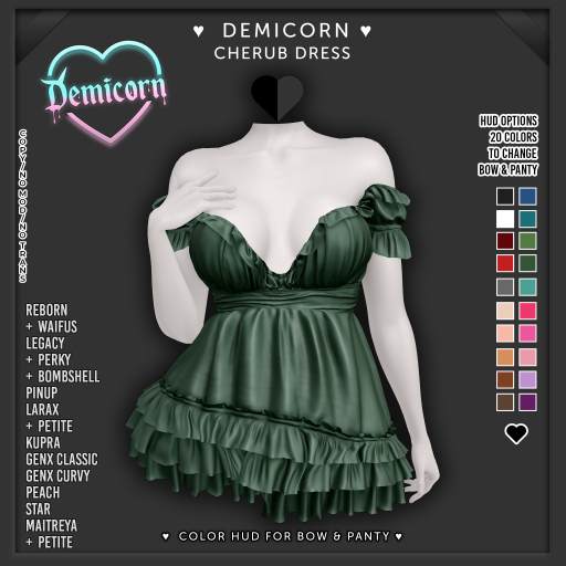 DEMICORN - CHERUB DRESS - No14