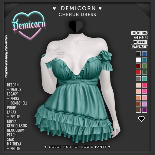 DEMICORN - CHERUB DRESS - No15