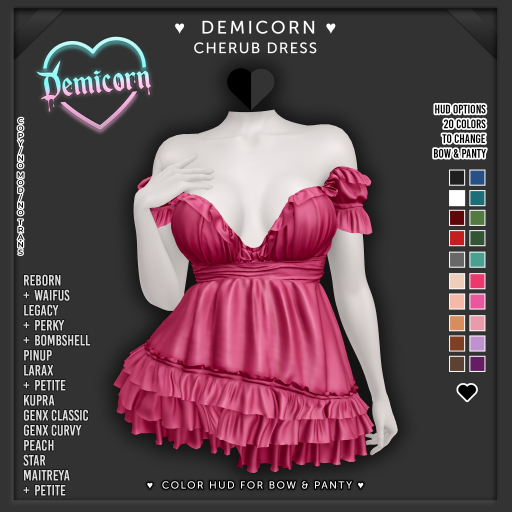 DEMICORN - CHERUB DRESS - No16