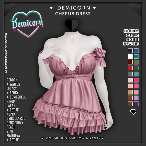 DEMICORN - CHERUB DRESS - No18
