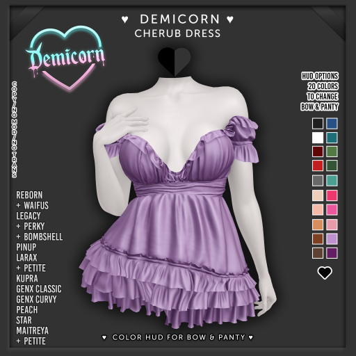 DEMICORN - CHERUB DRESS - No19