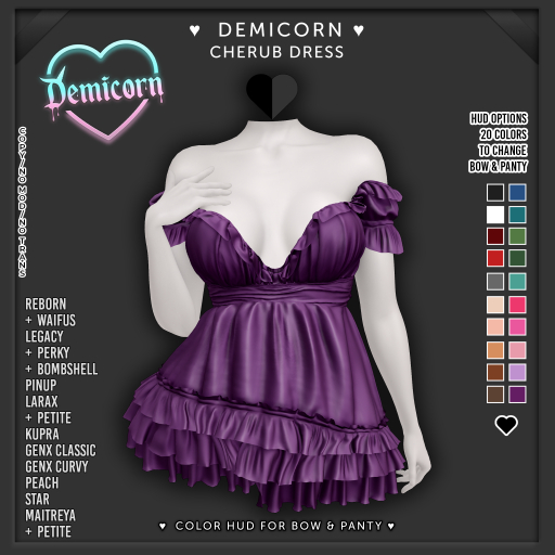 DEMICORN - CHERUB DRESS - No20