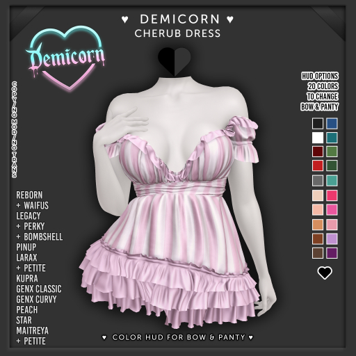 DEMICORN - CHERUB DRESS - No22