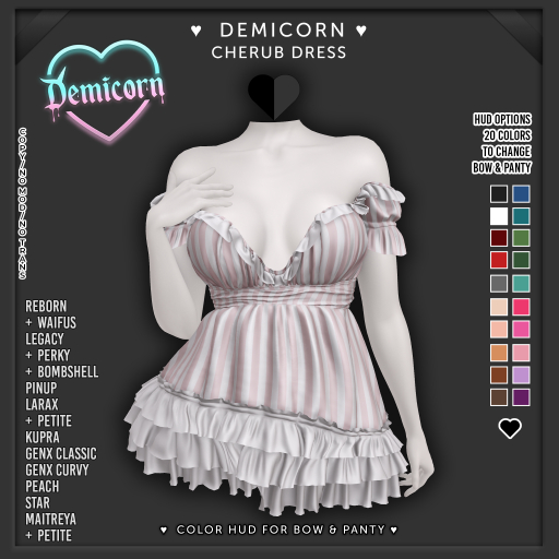 DEMICORN - CHERUB DRESS - No23
