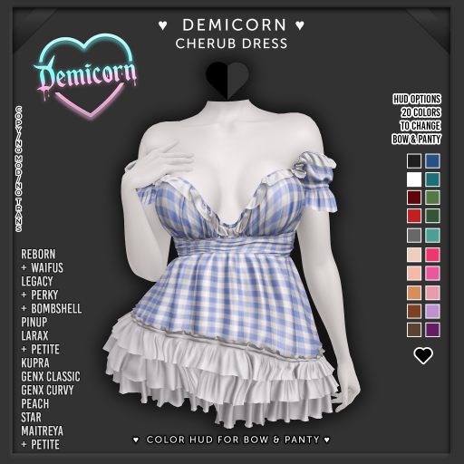 DEMICORN - CHERUB DRESS - No24