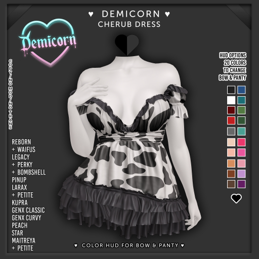 DEMICORN - CHERUB DRESS - No25