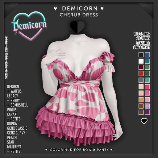 DEMICORN - CHERUB DRESS - No26