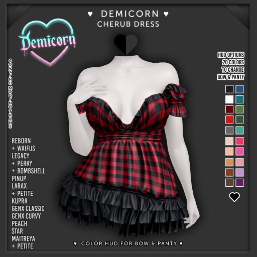 DEMICORN - CHERUB DRESS - No28