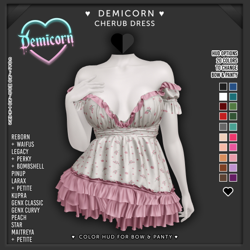 DEMICORN - CHERUB DRESS - No29