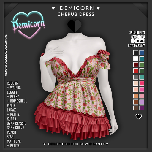 DEMICORN - CHERUB DRESS - No30