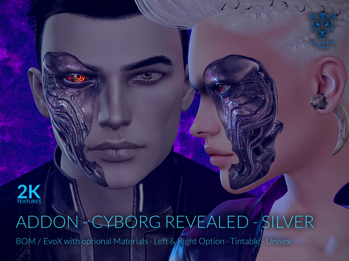{DS} - Addon BOM/EvoX - Cyborg Revealed - SILVER