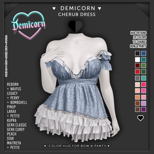 DEMICORN - CHERUB DRESS - No31