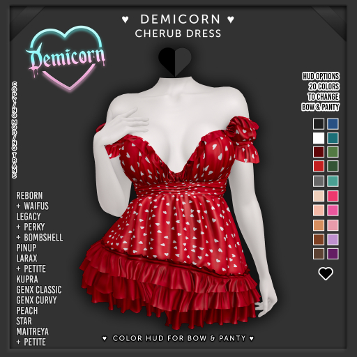 DEMICORN - CHERUB DRESS - No34