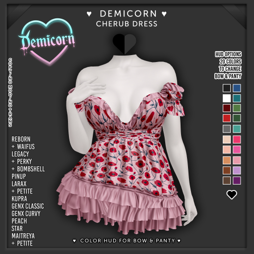 DEMICORN - CHERUB DRESS - No35