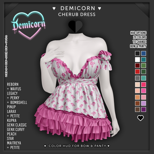 DEMICORN - CHERUB DRESS - No39