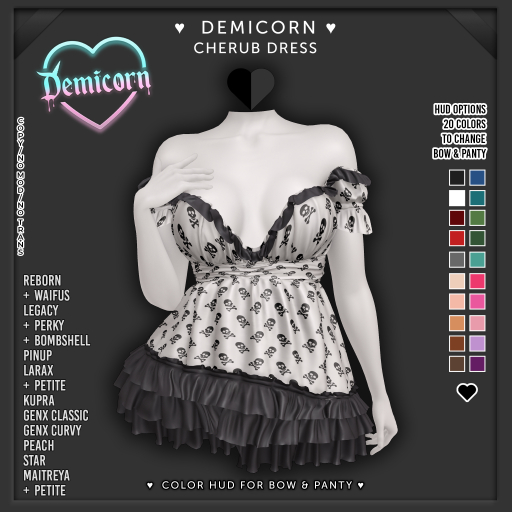 DEMICORN - CHERUB DRESS - No40