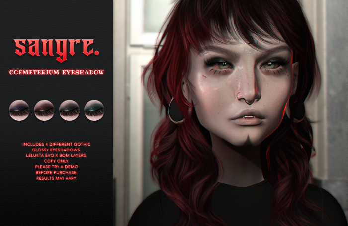 {sangre.} Coemeterium Eyeshadow