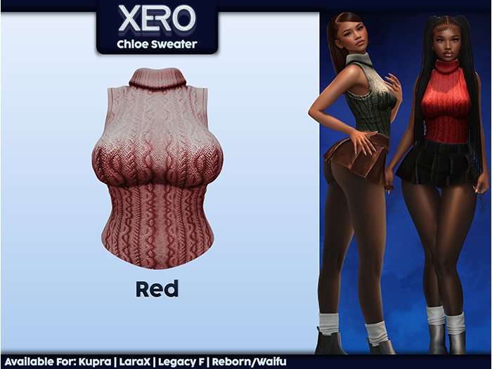 [XERO] Chloe Sweater (Red)