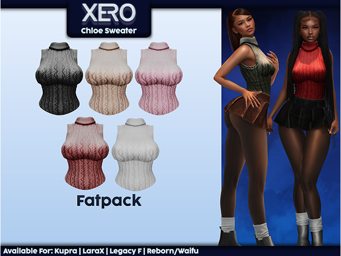 [XERO] Chloe Sweater (Fatpack)