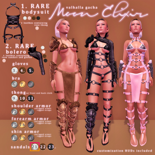 Moon Elixir - Valhalla - 21 - Lara - Snow Sandals
