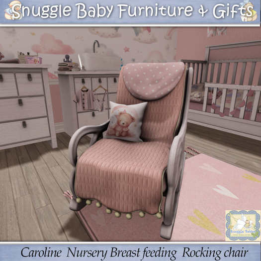 Caroline  Nursery Breast feeding  Rocking chair