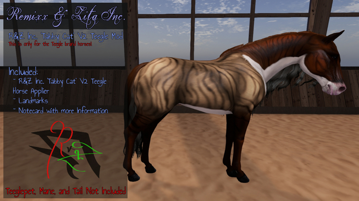 R&Z Inc. 'Tabby Cat' V2 Teegle Skin mod