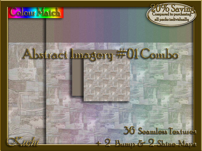 Abstract Imagery #01 COMBO Texture Bundle