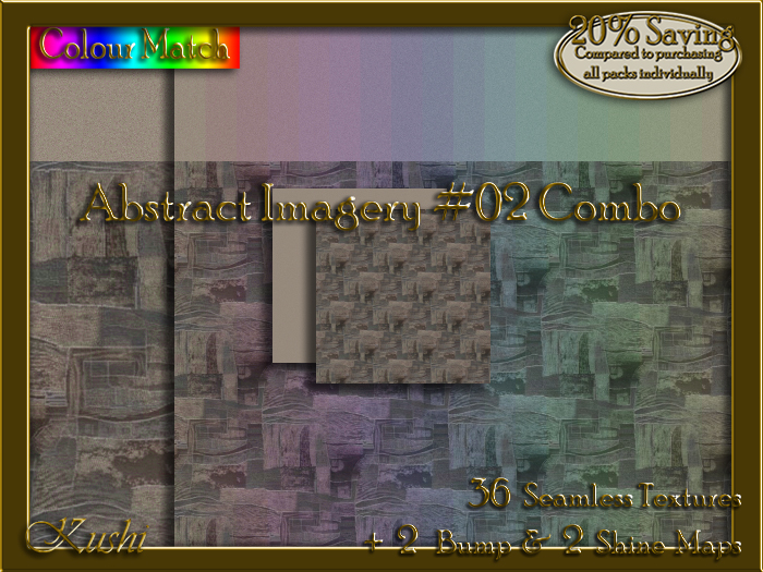 Abstract Imagery #02 COMBO Texture Bundle