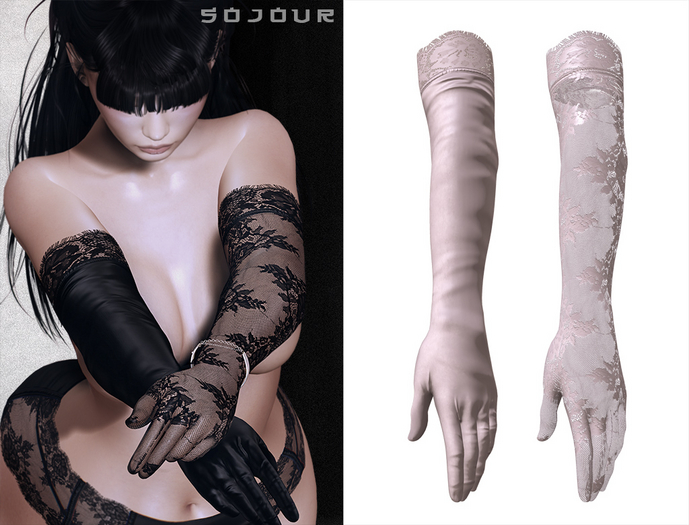 SOJOUR - Agita gloves - nude
