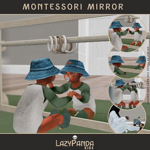 LazyPanda - Montessori Mirror