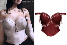 SOJOUR - Indra corset - scarlet