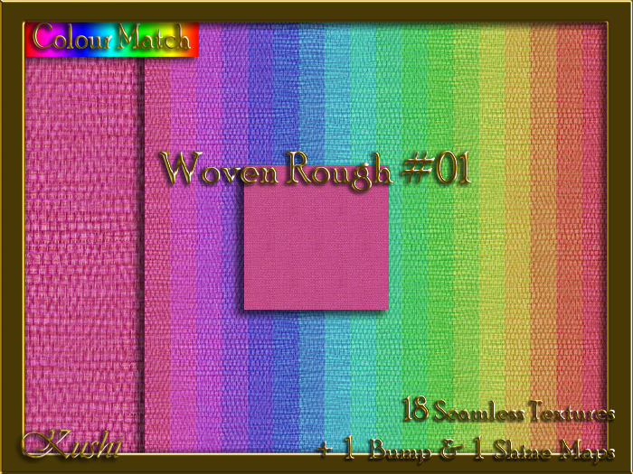 Woven Rough #01 Texture Pack