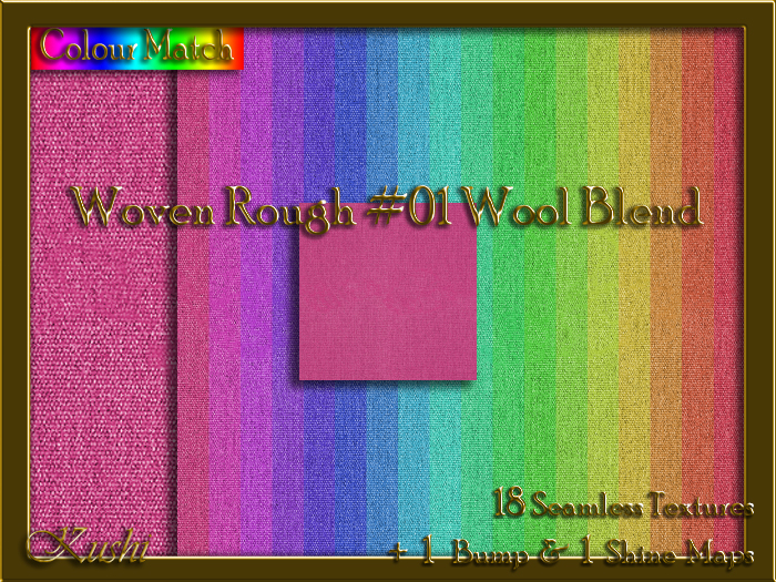 Woven Rough #01 WOOL BLEND Texture Pack