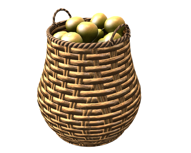 Pitaya - Floating Market - Pears basket