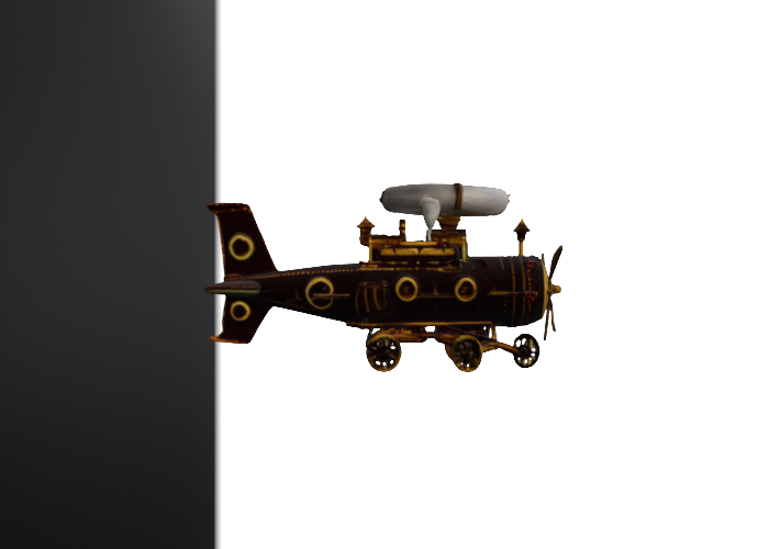 steampunk plane