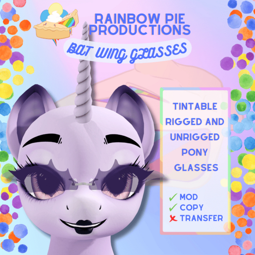 *RPP* Bat Wing Glasses