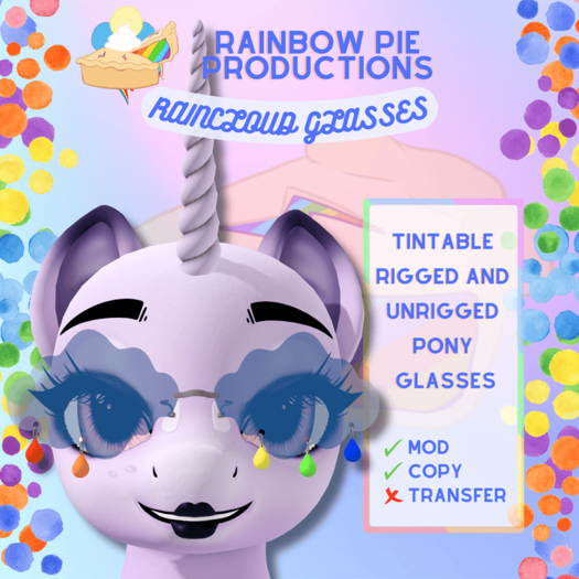 *RPP* Raincloud Glasses