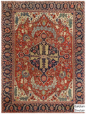 Antique Serapi Rug