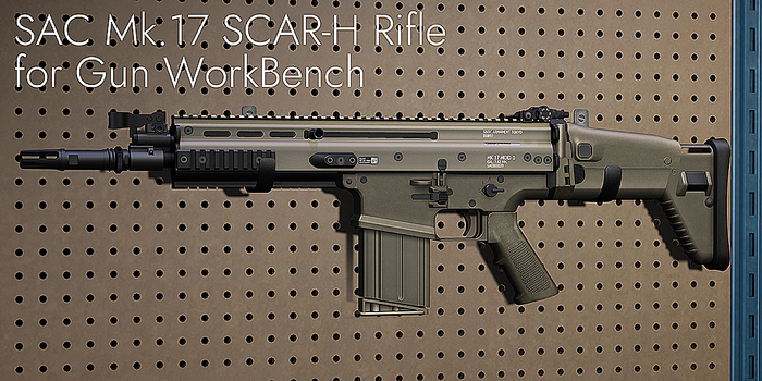 MESH[SAC] Mk.17 SCAR-H Display Model for WB v1.09 Box